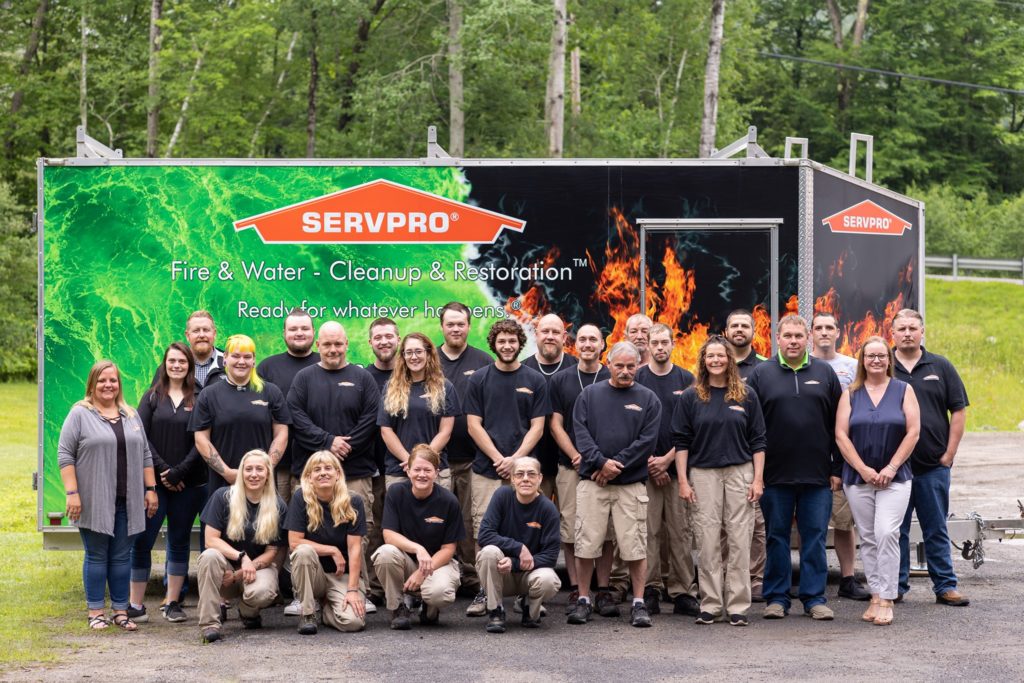 SERVPRO of Windham and Windsor Counties staff members.