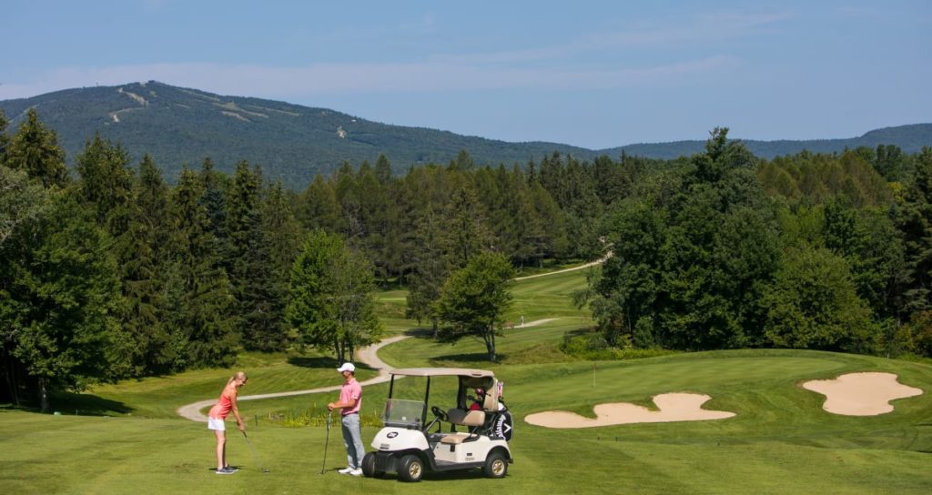 Mount Snow Golf course.